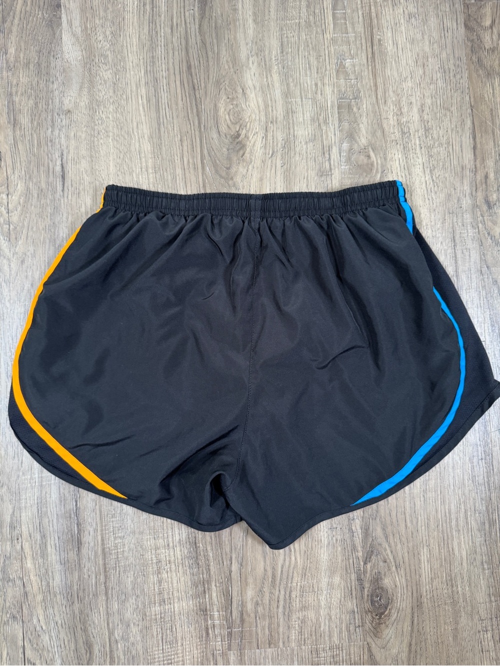 Vintage Nike Dri-FIT Tempo Shorts Black Multicolor Trim M - Picture 7 of 9